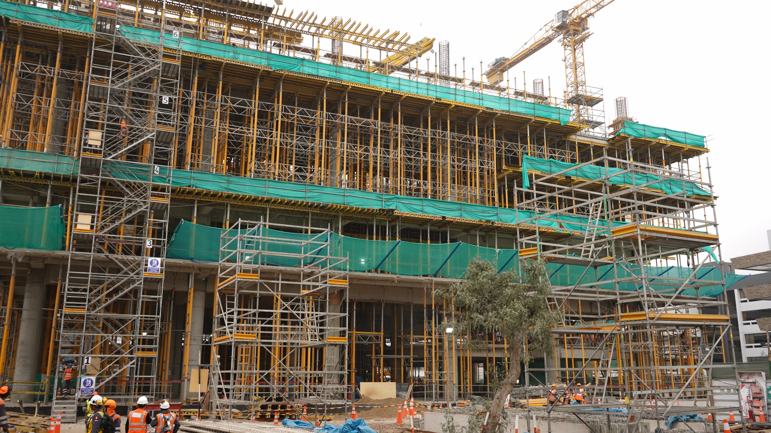 Construcción de la nueva Biblioteca de la Universidad de Lima