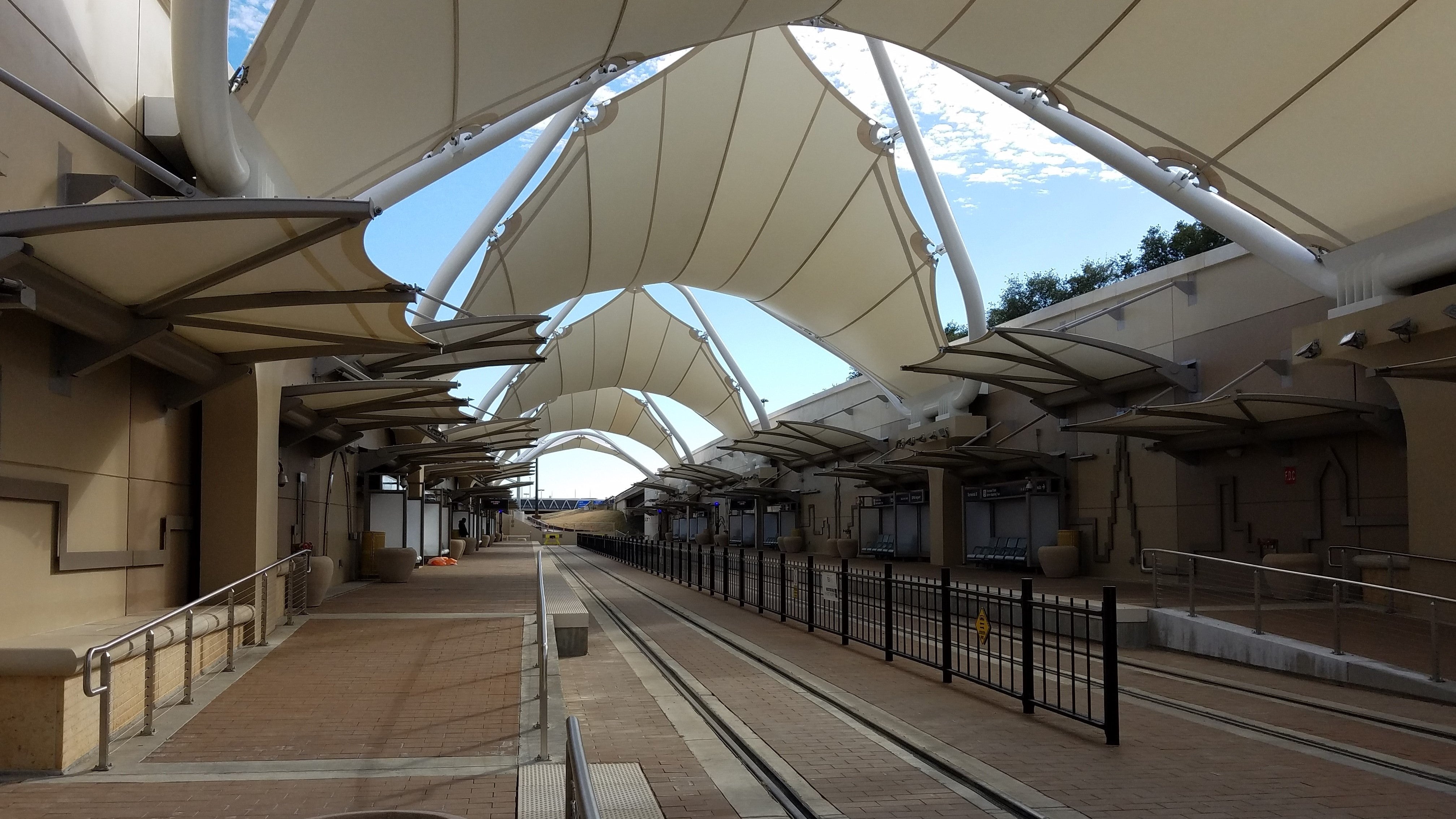 PERI supplied the concrete forms for the construction of several TEXRail stations in Dallas, Texas