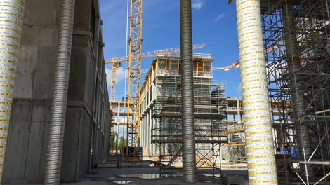 Nyt Ålborg Universitetshospital under opførelse