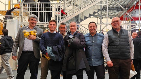 Daniel Orte, Iván Suarez, Fernando Sánchez, Miguel Iglesias, Fernando Alonso del Valle, Jose Manuel Alonso.