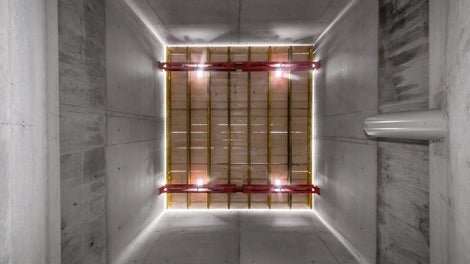 Neubau mit insgesamt 18 Siloeinheiten.