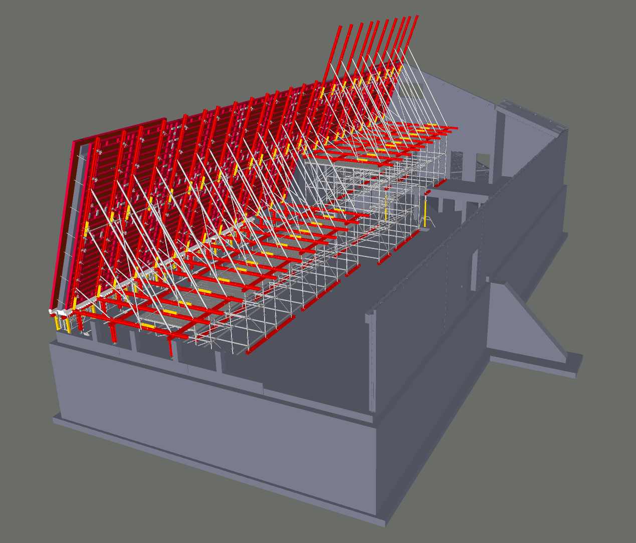 3D-modell av Kautokeino barne- og ungdomsskole