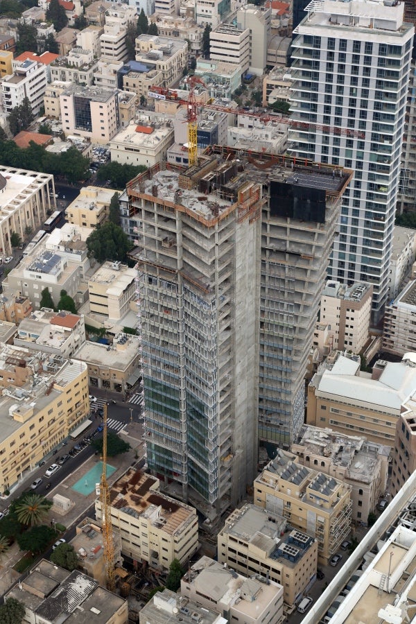 מגדל בן 29 קומות ובגובה של 85 מטר בשכונת כרם ישראל בלב תל אביב