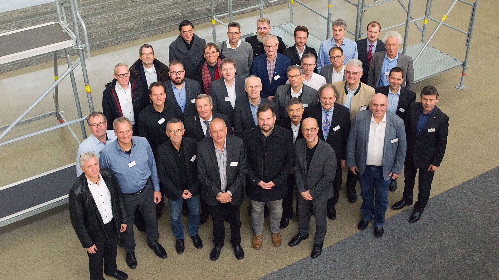 More than 30 lecturers from Germany and Austria took the opportunity to learn more about the current state of formwork and scaffolding technology, process optimisation on construction sites as well as BIM and open innovation.