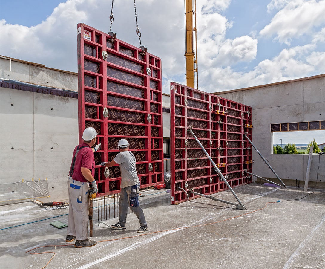 Die MAXIMO Rahmenschalung ermöglichte optimale Betonergebnisse und schnellere Schalzeiten.