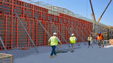 These walls are 6 meters high and stretch up to 120m long