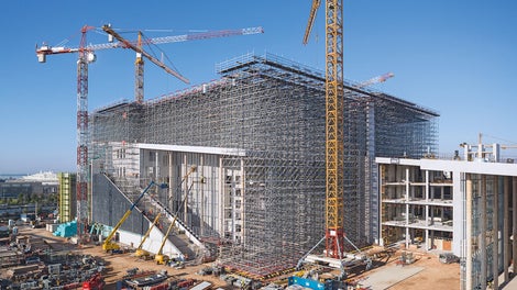 Solutions système PERI pour la construction d&#039;échafaudages