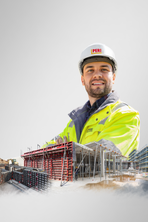 Vom Fundament über Wand und Decke bis zur Fassade: Als Experte für Schalung und Gerüst bietet PERI umfangreiche Lösungen für den Hochbau – wirtschaftlich, sicher und flexibel einsetzbar. Erfahren Sie mehr über die Vorteile unserer durchdachten Systeme in den einzelnen Bauphasen.