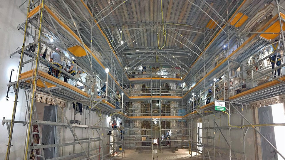 Reabilitação com PERI UP da Igreja de Nossa Senhora da Conceição dos Militares