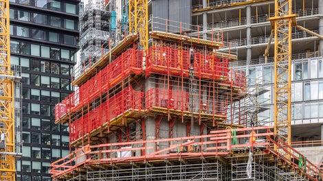 The decision to use the RCS MAX Rail Climbing System on Tower T2 ensured a particularly high level of efficiency and safety.