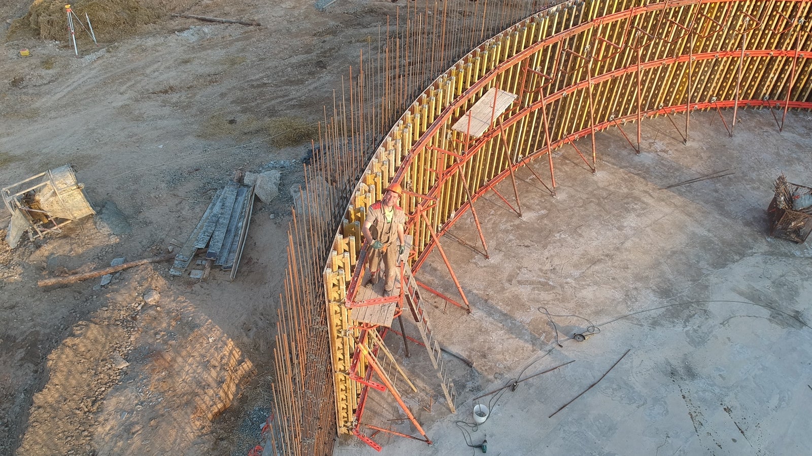 Cтроительство биогазовой установки на базе комплекса по откорму КРС "Трайги