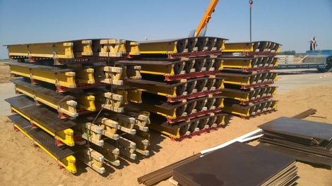 Элементы опалубки для устройства стен