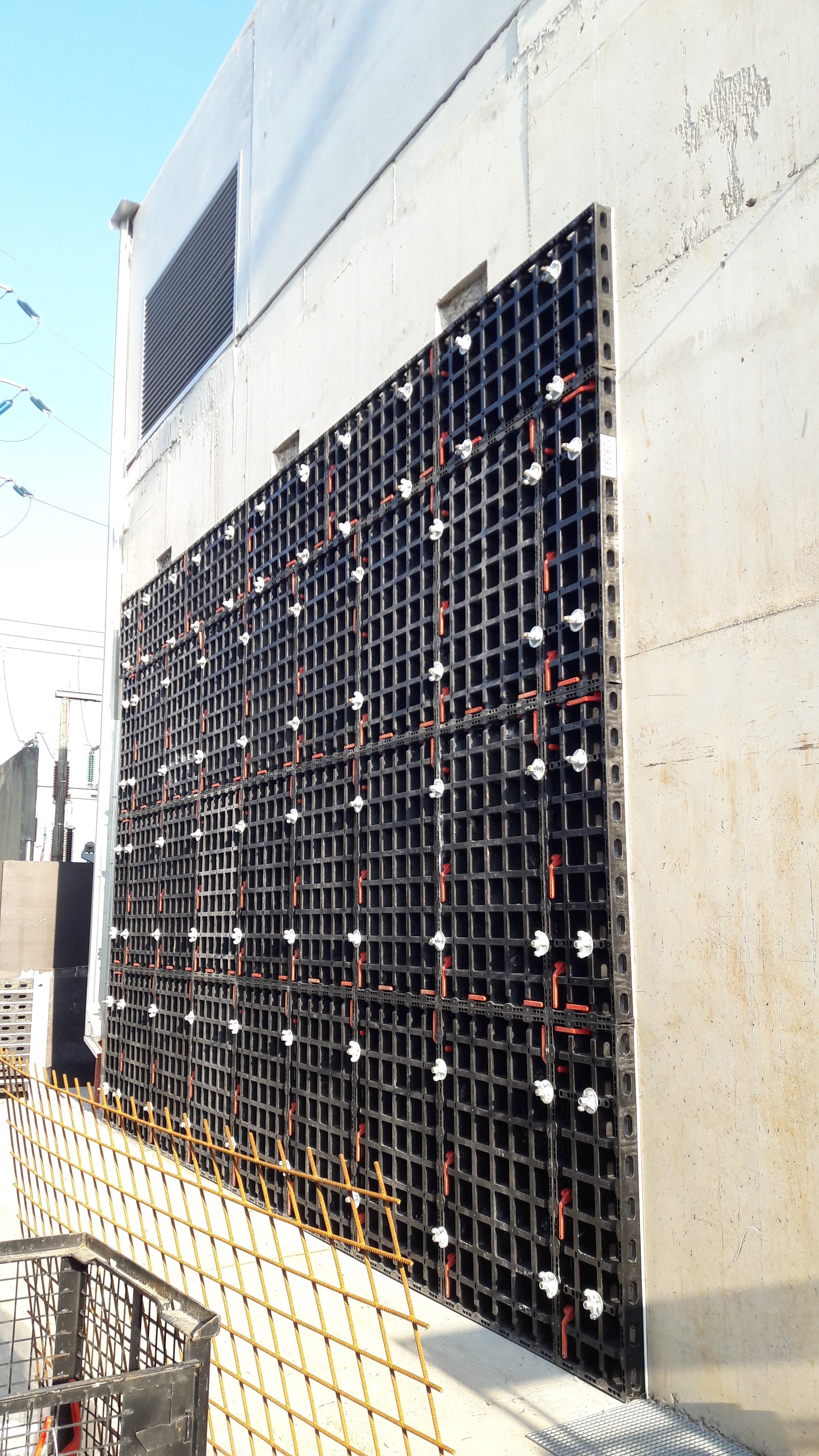 Réalisation de 3 murs fusibles à Longuenesse