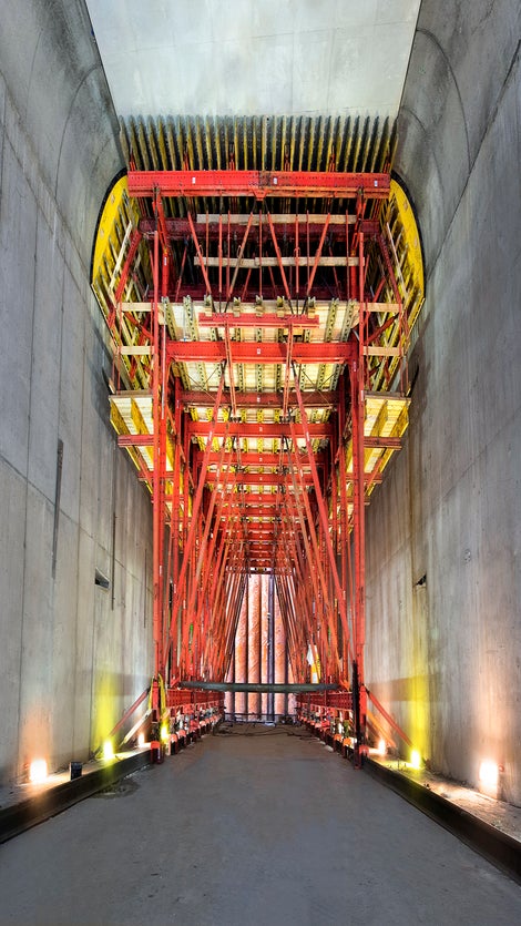 VARIOKIT tunnelvagn med hydrualisk lyft/sänkenhet och flyttning med tunglasthjul