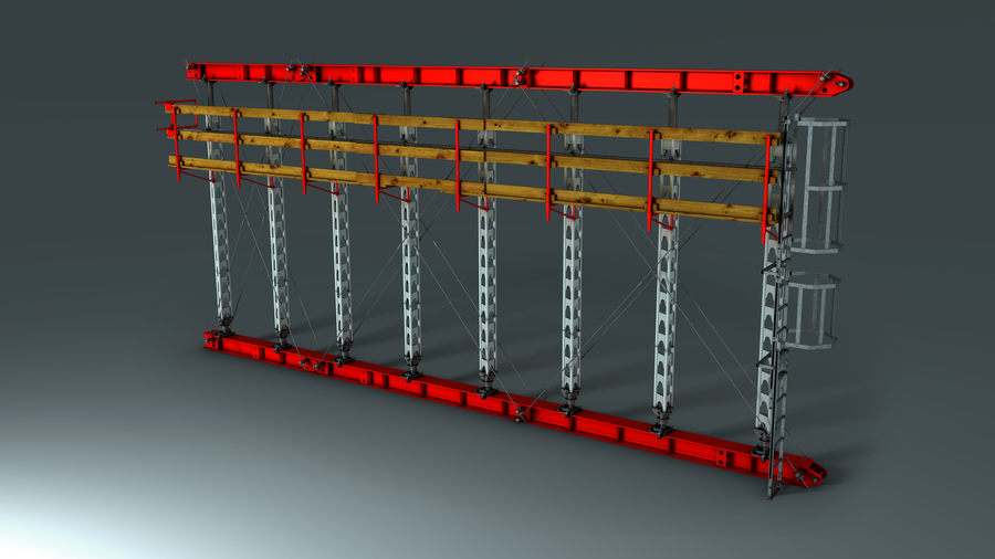 HD 200 Triangelstöd - Lastar upp till 200 kN