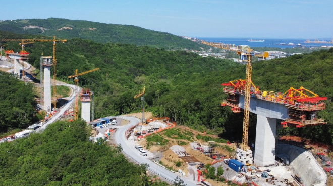 Vijadukt Vinjan, Slovenija