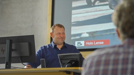 PERI Fachvortrag im Schulungsraum