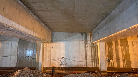 Kasinoparkin valut valmistuivat neljässä kuukaudessa.