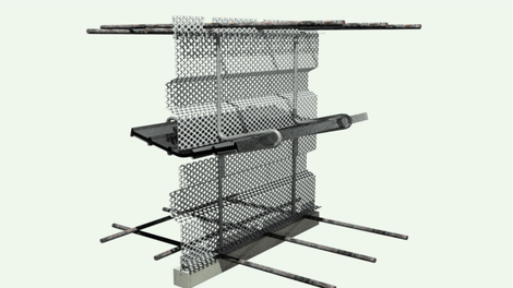 BECOSTOP ASF-V PVC-Waterstop is a shuttering unit with integrated fixing clips designed for the installation in construction joints which also require pvc waterstops. Applications include construction joints in base slabs, walls and floor slabs.