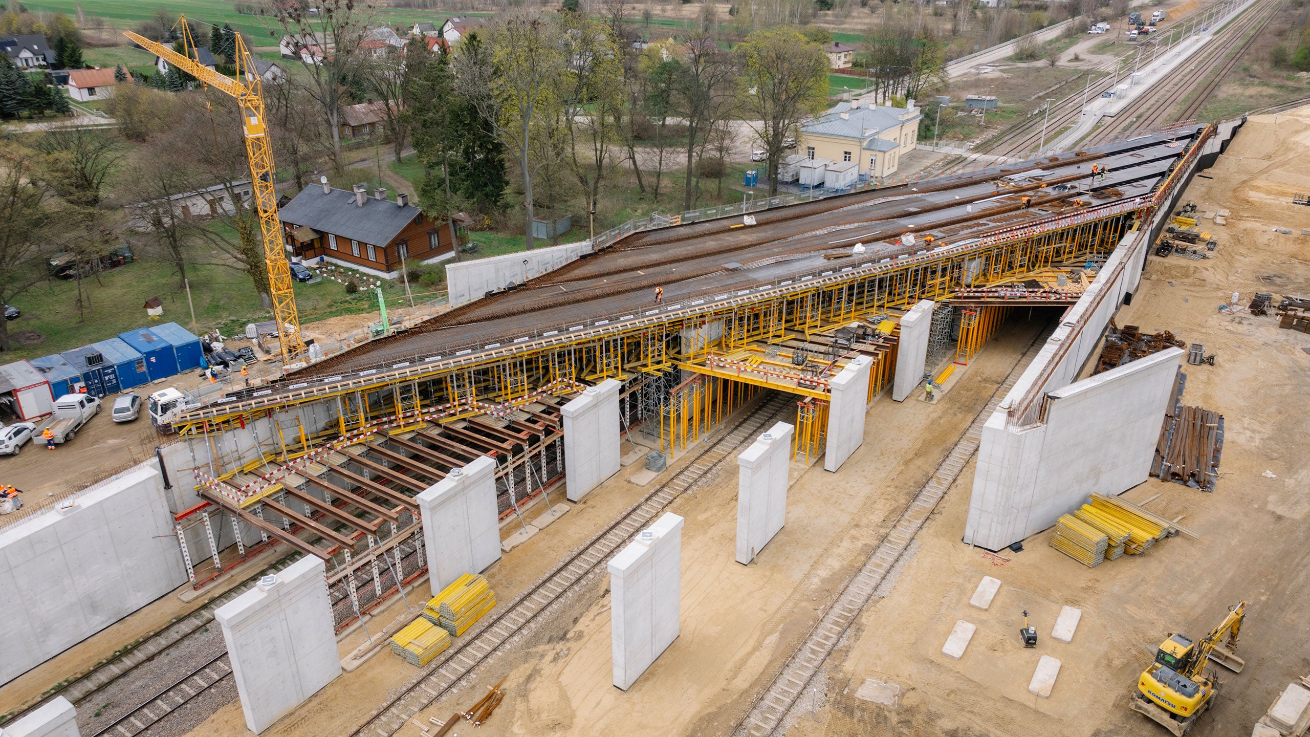 Budowa drogi ekspresowej S19 Lublin - Lubartów, Polska<br/>Wiadukt drogowy WS-24<br/>