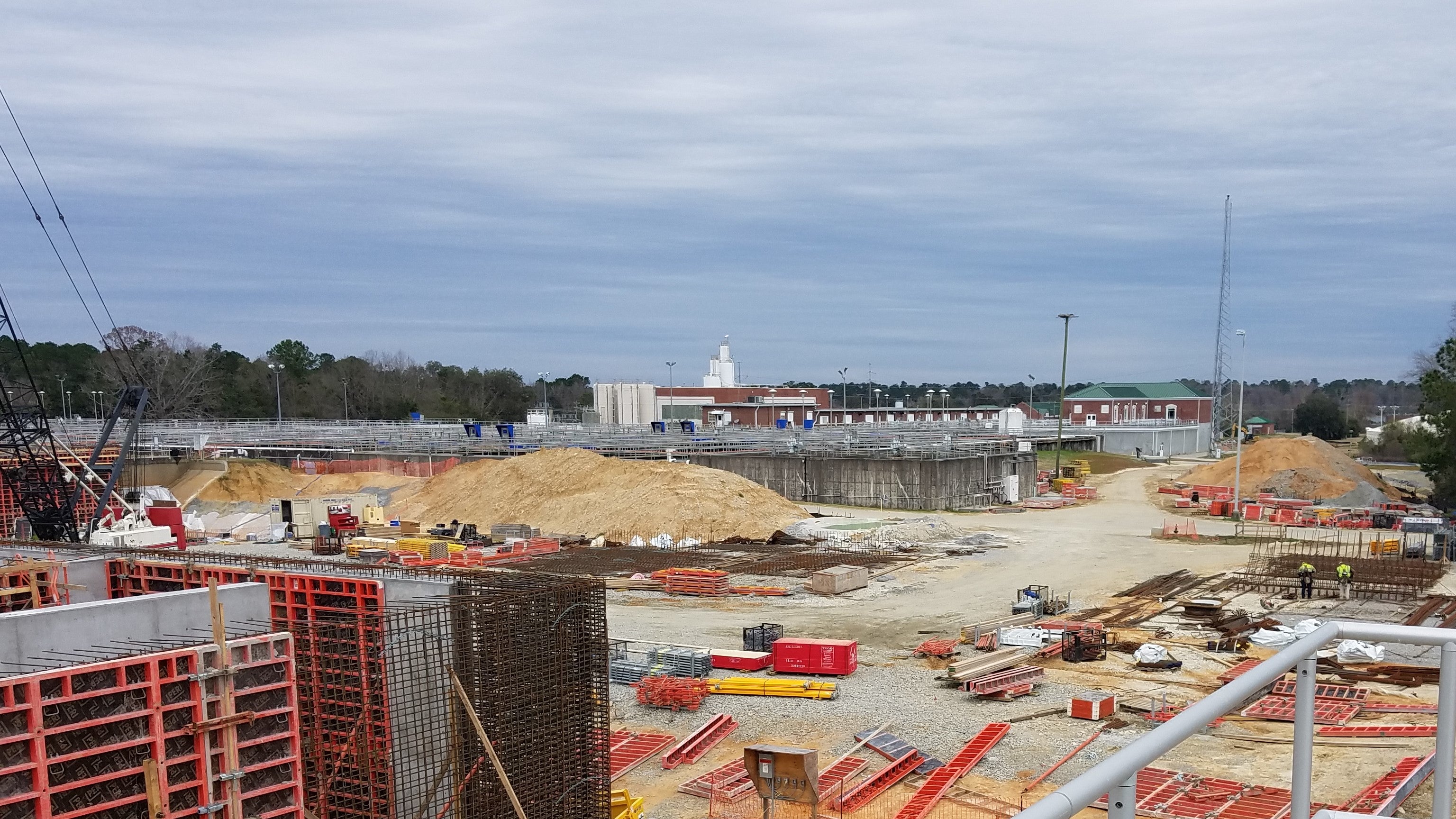 The next phase of the project will include tearing down the basins from 1904 and replacing them with new ones
