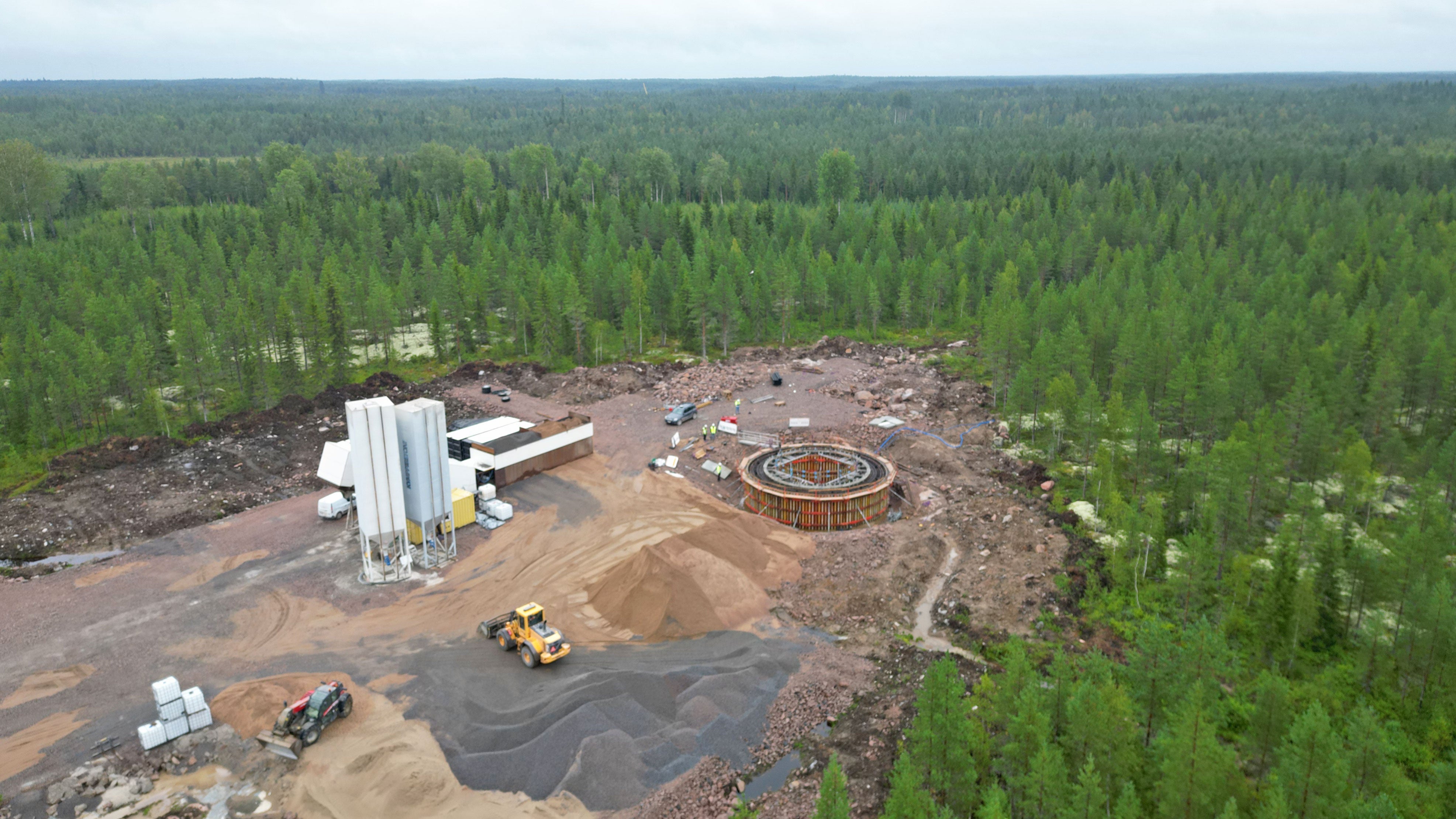Tuulivoimaloiden perustukset, Oulainen