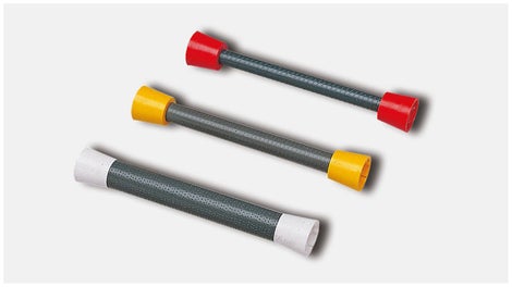 Le système se compose de 2 cônes d'étanchéité DK réutilisables et d'un fourreau bétonné.