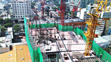 Through the systematic assembly sequence, the storeys could be formed quickly and with less manpower.