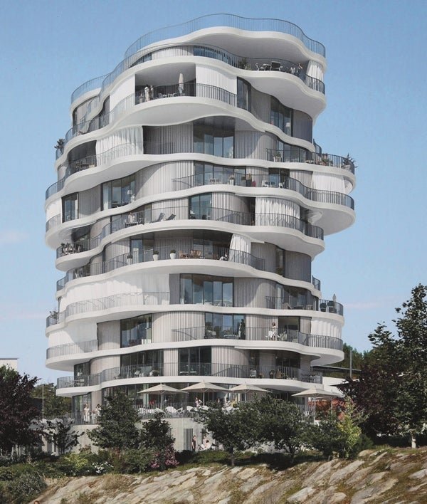 Vue du projet Folie Divine