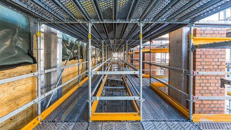 Die PERI Gerüstspezialisten boten eine umfassende Lösung „aus einer Hand“, von der Planung bis hin zur statischen Berechnung.