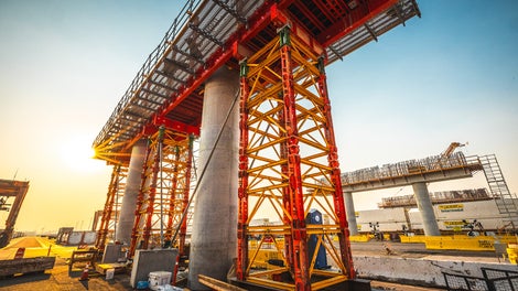 VST Shoring Towers and VPS Soffit offer fast assembly and integrated safety features, making them ideal for bridge cap installations.