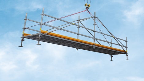 Die Grabenbrücke ist kranversetzbar.<br/>