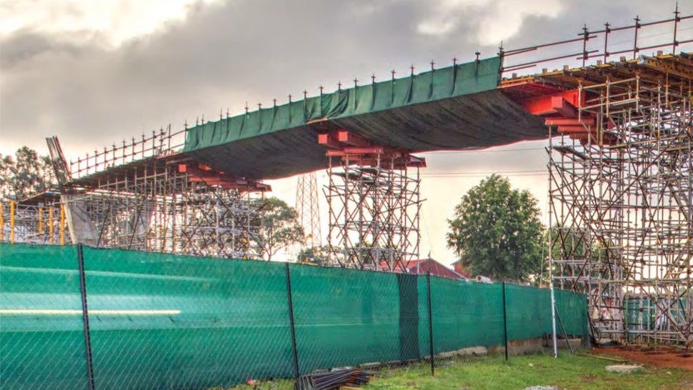 VARIO for pedestrian bridges on the N17 in Ekurhuleni, Gauteng