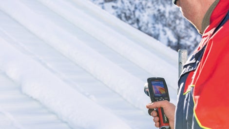 PERI innovatsioon: soojendusjuhtmetega present välistab külmematel kuudel lume kogunemist.<br/>