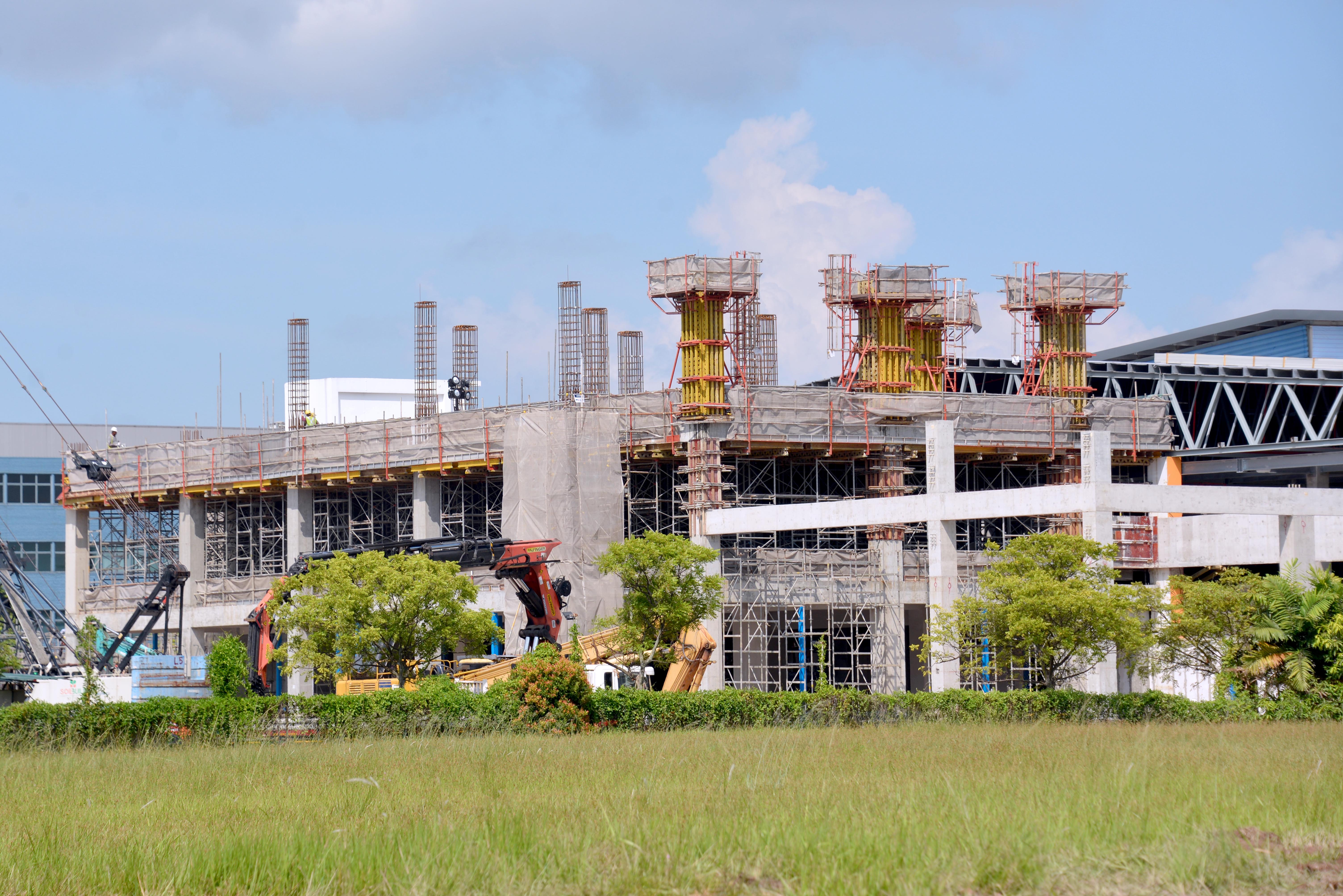 Pall Corporation SG Manufacturing Facility site progress: June 2023