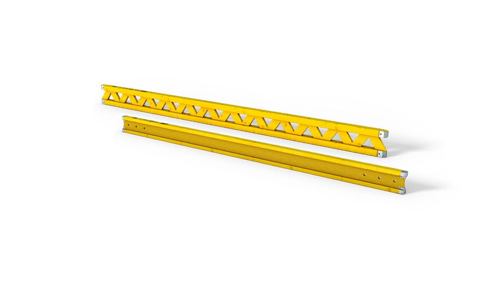 The choice of girder is based on project- specifi c requirements: the GT 24 Lattice Girder allows large spans and thus reduces the number of parts to be moved. The VT 20K Solid Web Girder is the cost-effective solution for smaller slab thicknesses.<br/>