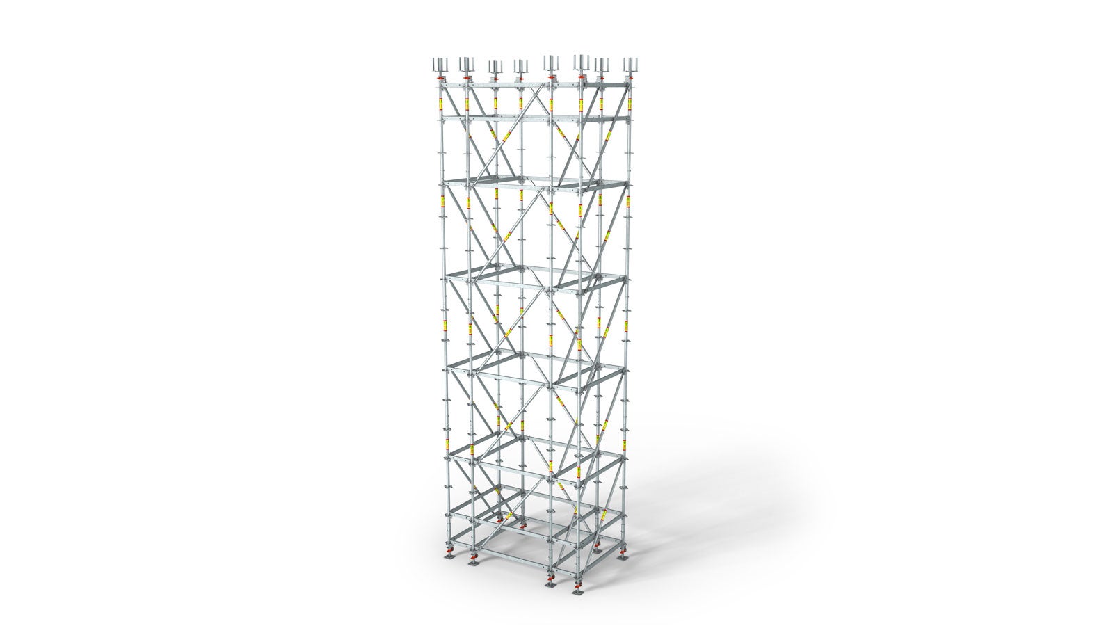 Гибкая регулировка по высоте для опалубочных столов.<br/>
