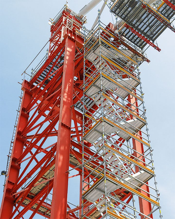 Safe working at great hights