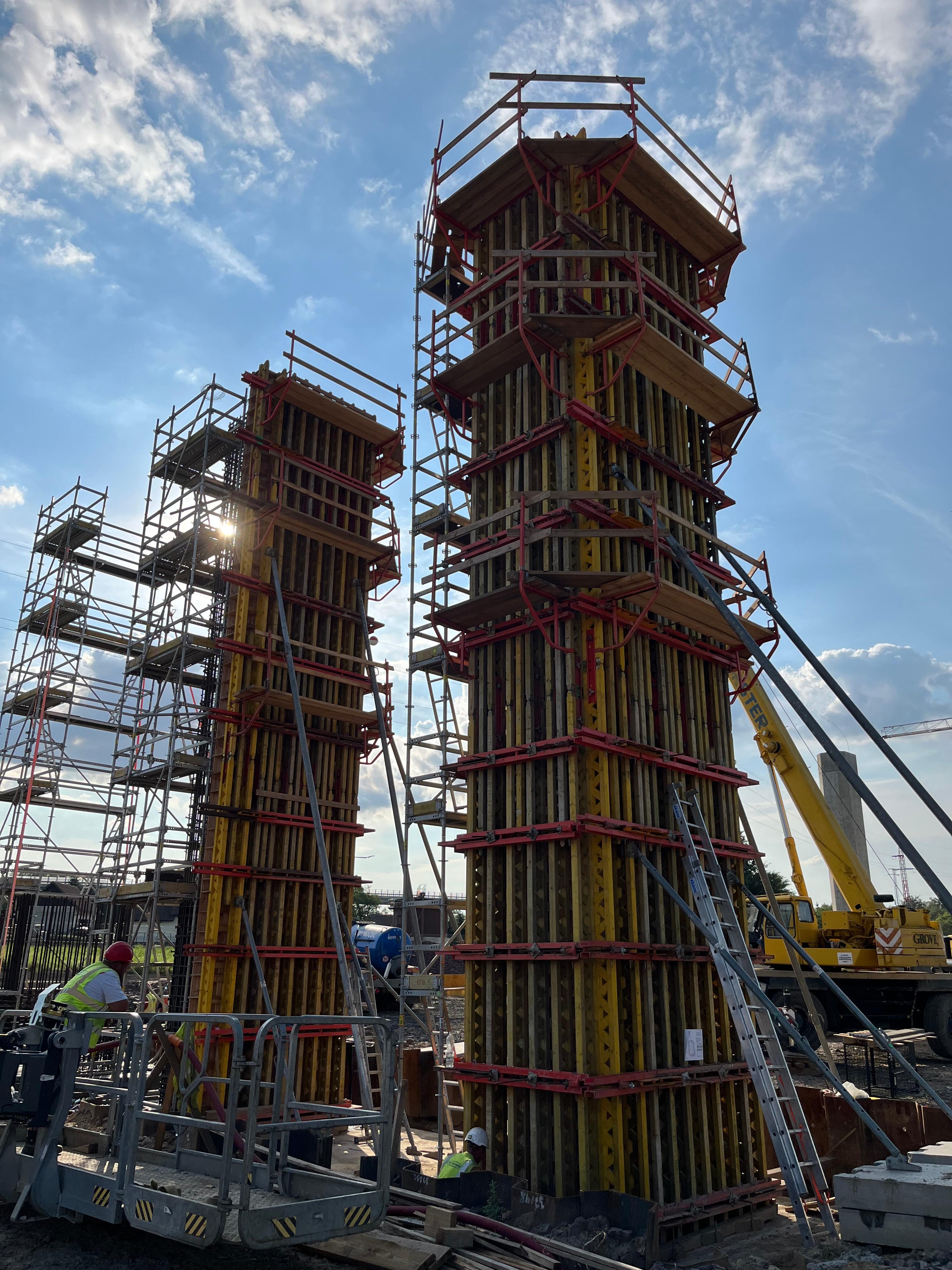 Měření tlaku čerstvého betonu