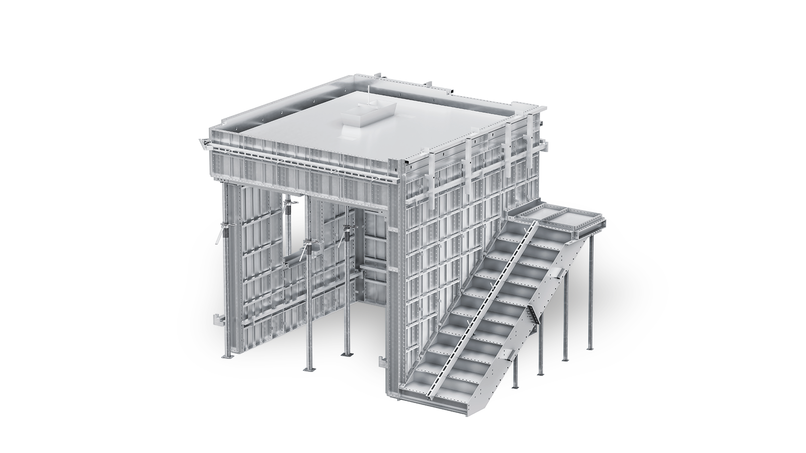 MONOCAST is a monolithic aluminium formwork system, built to enhance speed and precision.