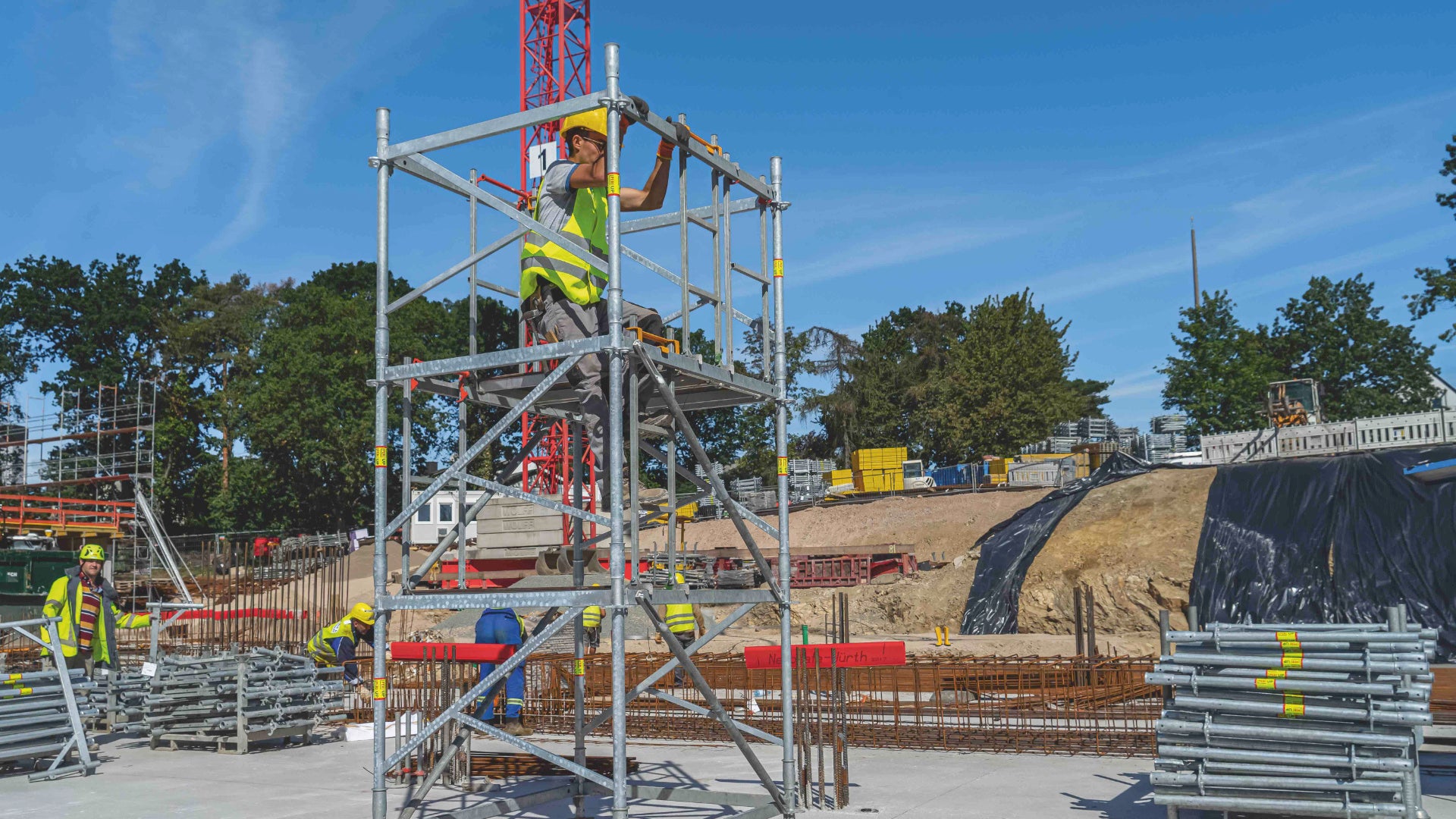 Direkt einsatzbereit und preisstark – Stützturm-Pakete aus Gebrauchtmaterial