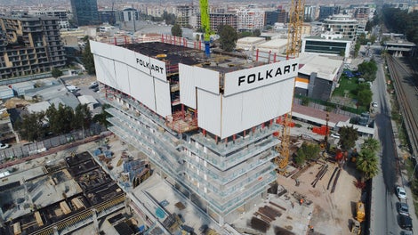 Folkart Incity RCS-P Raylı Tırmanır Sistem