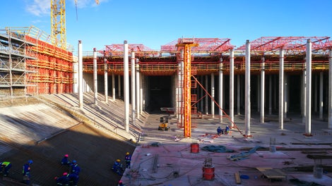 OTMS Tank Farm - Column &amp; Slab Systems