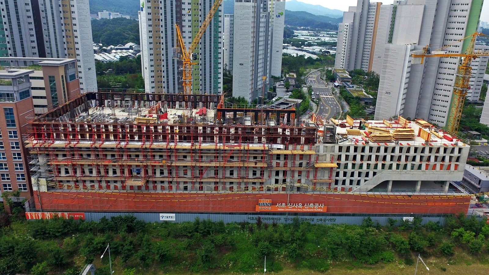 서초 보금자리지구 업무시설 (호반건설 신사옥), 서초구, 서울시