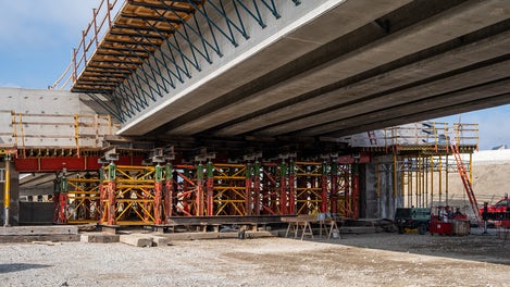 Split Interchange I-65 North Split Project, Indianapolis, IN
