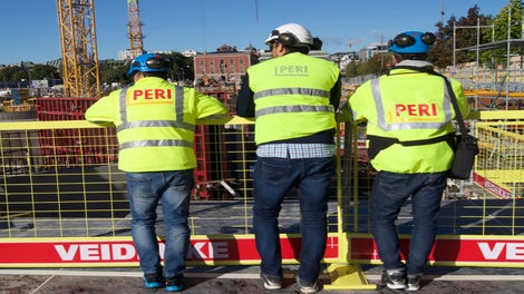 Prosjektet består av studentboliger, bibliotek og kontorlokaler. 
