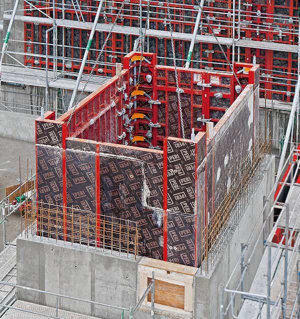 Peri Falsework PERI Formwork, MAXIMO for Walls and Columns