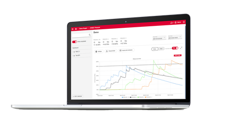 Monitor concrete pressure in real time and generate QA reports with the PERI PREMO web portal.