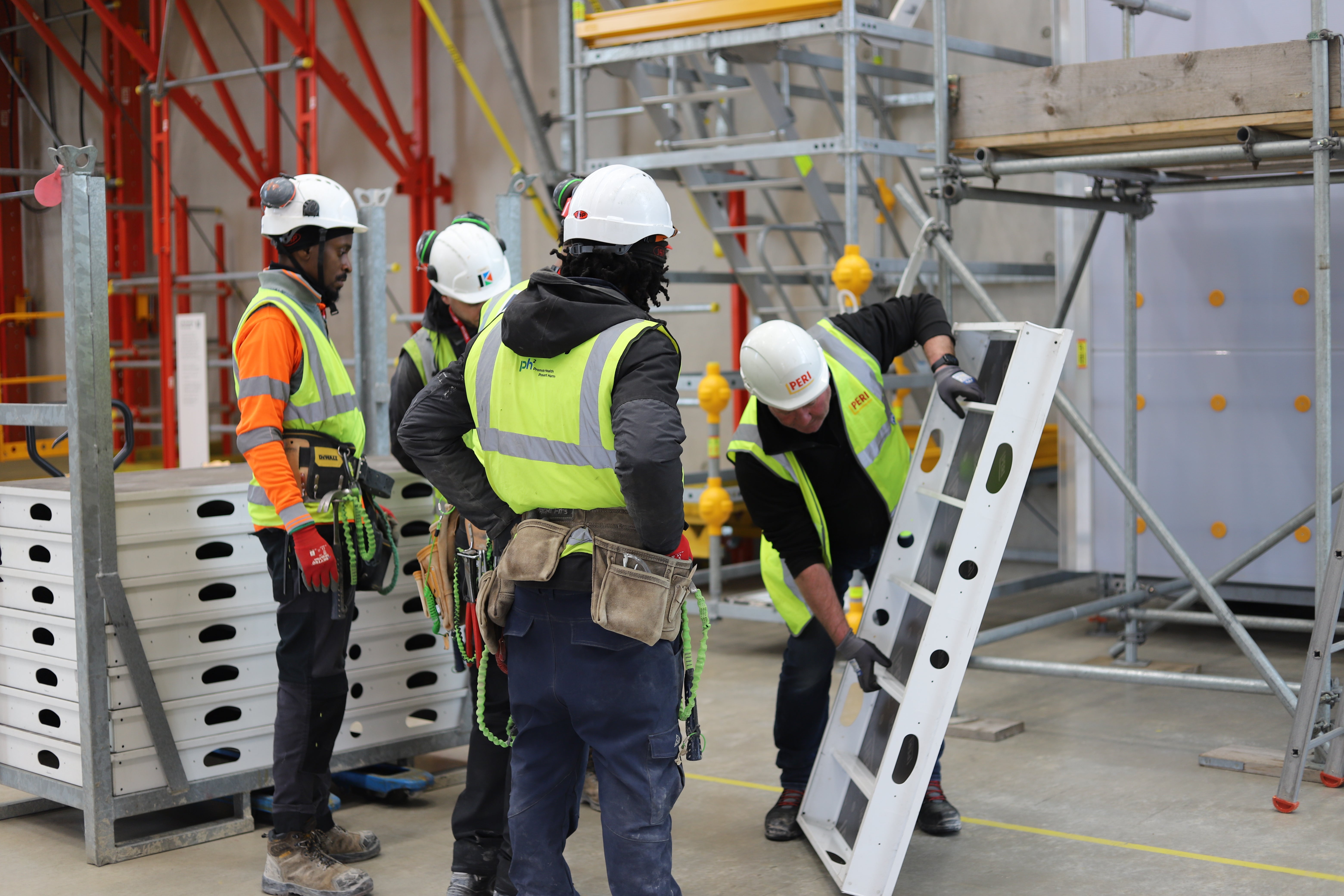 The Skills Centre students receive first hand education from a formwork specialist with over three decades’ industry experience