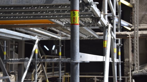 Бързина и безопасност при работа с PERI UP Flex